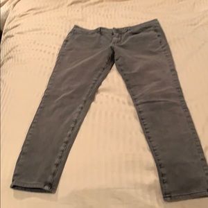 American Eagle gray jeans
